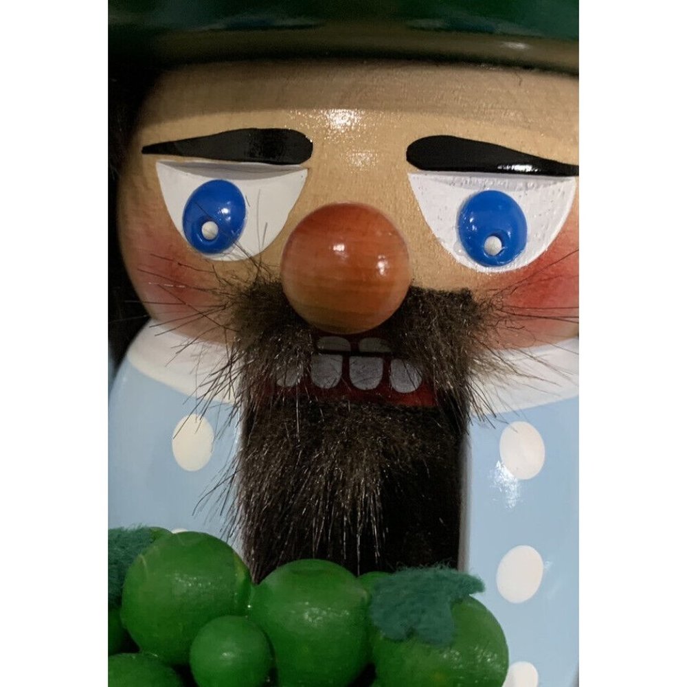 Steinbach Volkskunst W Germany Nutcracker Winemaker Christmas St. Patrick's Day - Picture 7 of 16